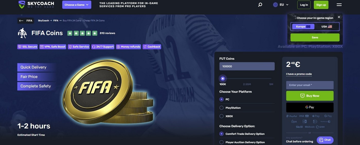 Buy FIFA Coins SkyCoach.gg