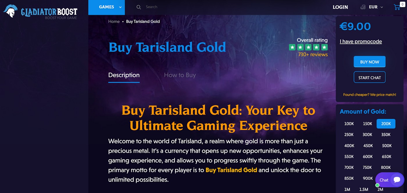 For gamers looking for the best Tarisland gold buying sites, GladiatorBoost.com specializes in providing boosting services